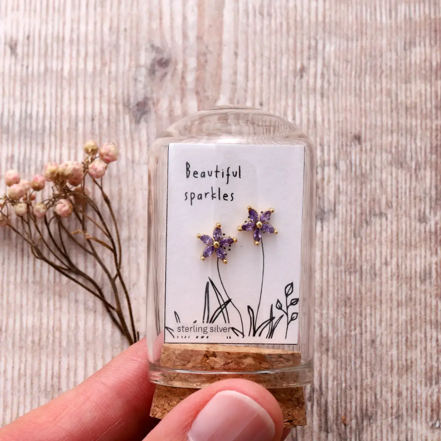 Attic Creations Attic Creations, Beautiful Sparkle, purple/gold