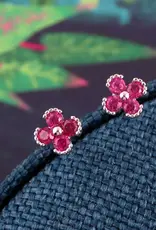 Attic Creations Attic Creations, Little Flower Just For You, gem pink/silver