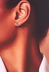 Attic Creations Attic Creations, Little Flower Just For You, gem pink/silver