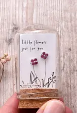 Attic Creations Attic Creations, Little Flower Just For You, gem pink/silver