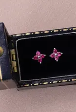 Attic Creations Attic Creations, Just Sparkle, four gem silver/pink