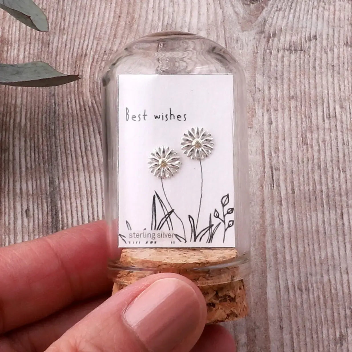 Attic Creations Attic Creations, Best Wishes, daisy silver