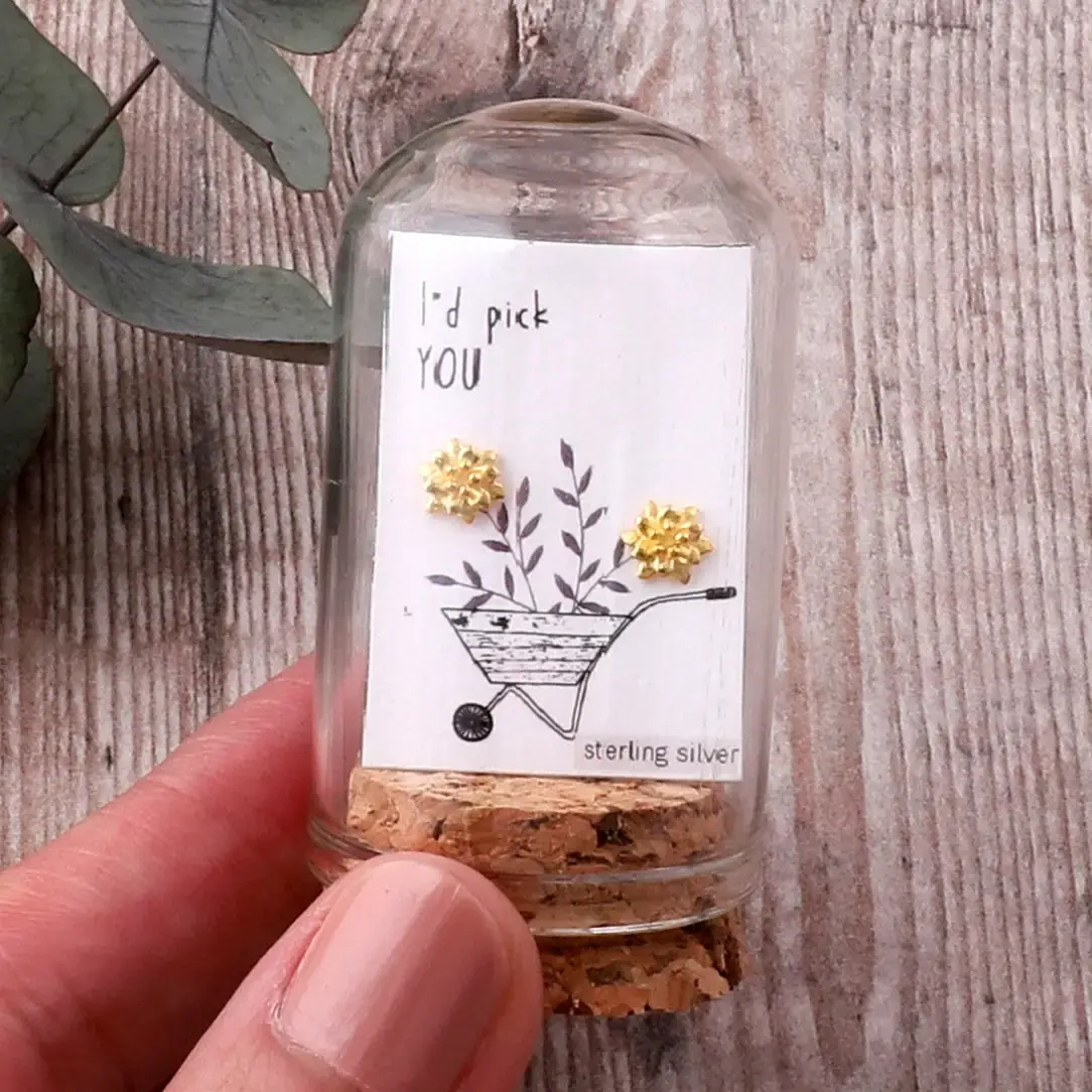 Attic Creations Attic Creations, I'd Pick You, dahlia gold