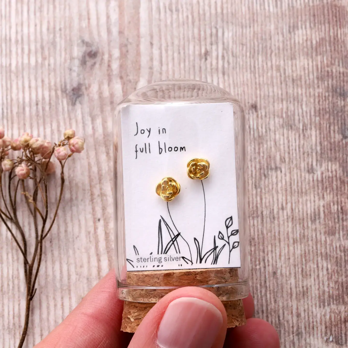 Attic Creations Attic Creations, Joy In Full Bloom, gold rose