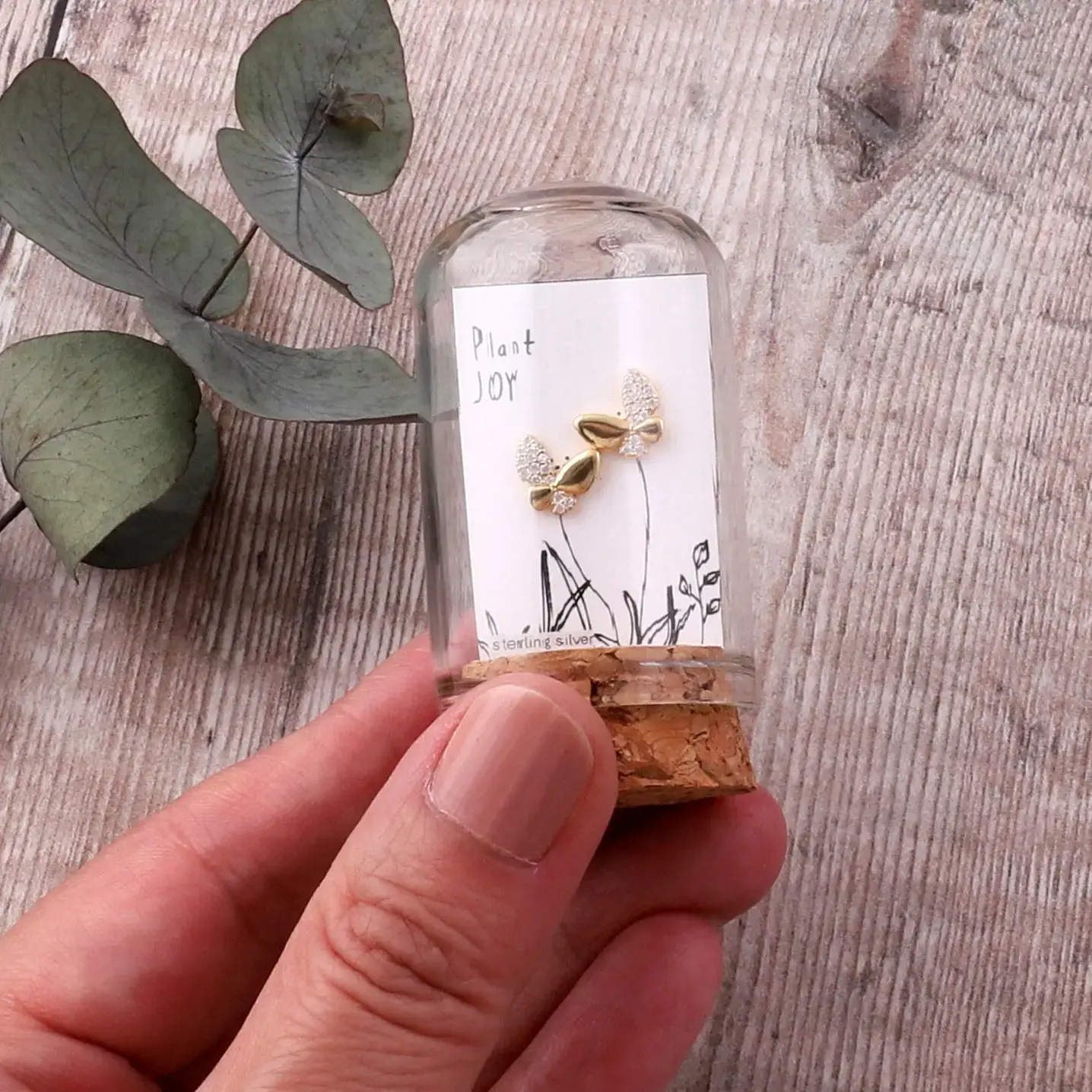 Attic Creations Attic Creations, Plant Joy, butterfly gold