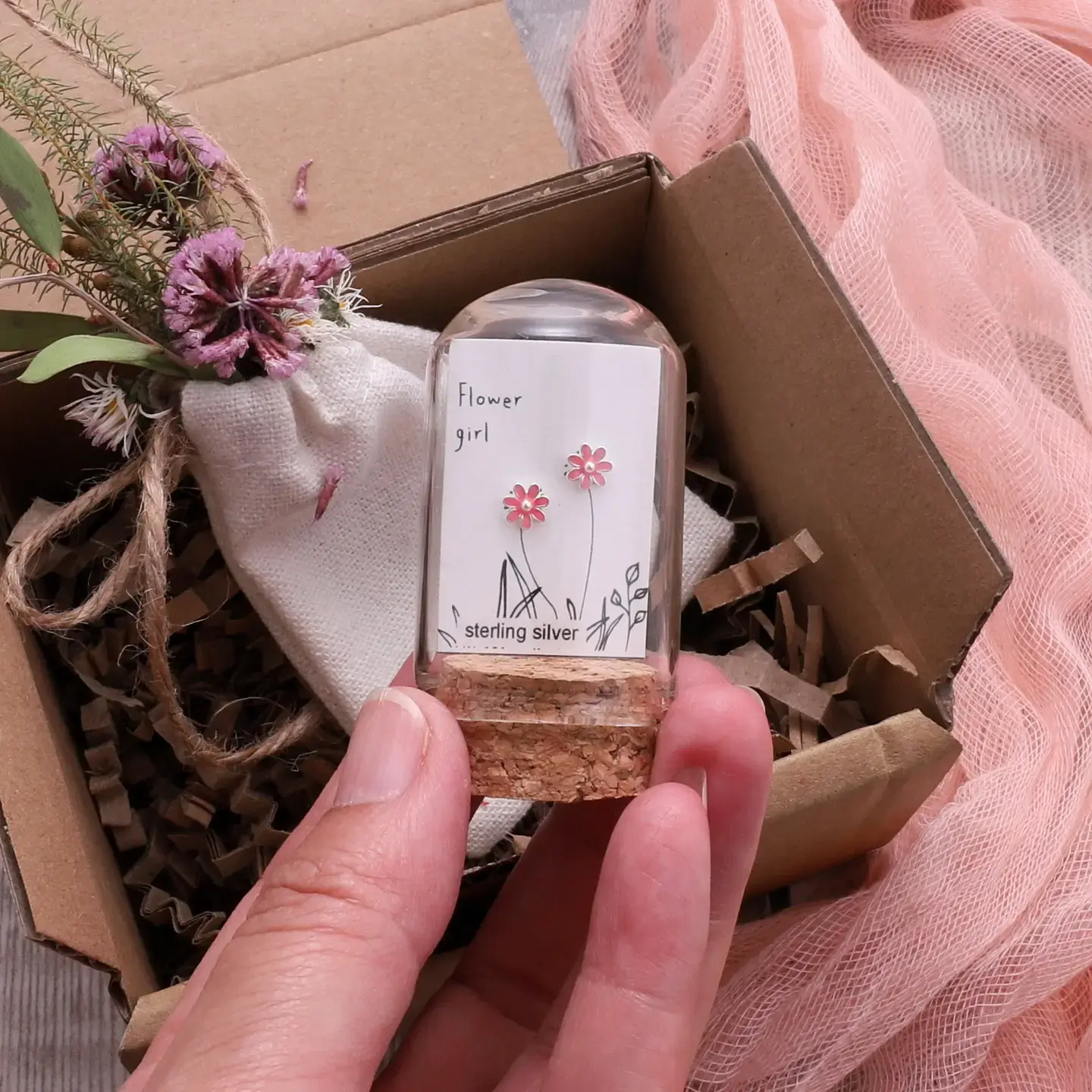 Attic Creations Attic Creations, Flower Girl, pink