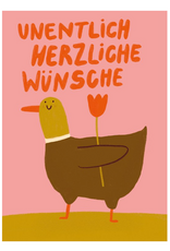 Slinga Slinga, Postkarte, unentlich herzliche glückwünsche