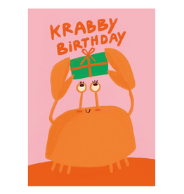 Slinga Slinga, Postkarte, krabby birthday