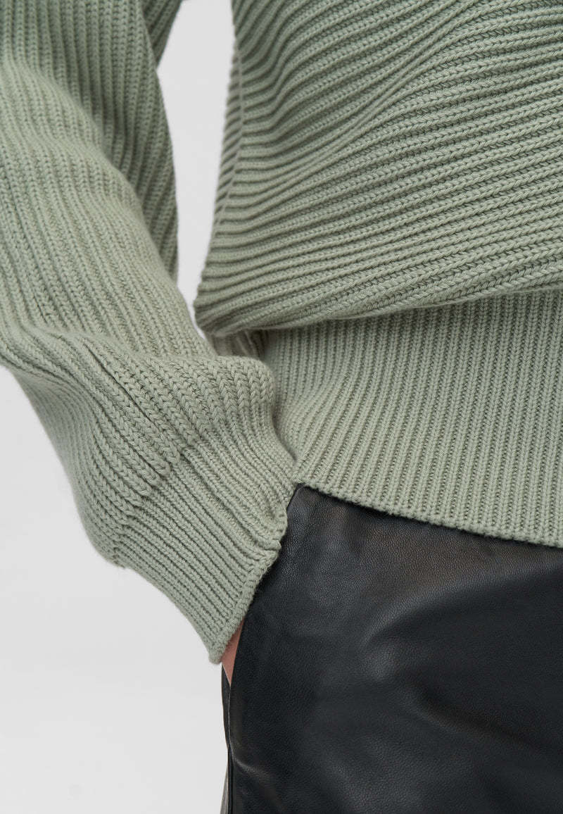 Minimum Minimum, Jianna Cardigan, desert sage, M