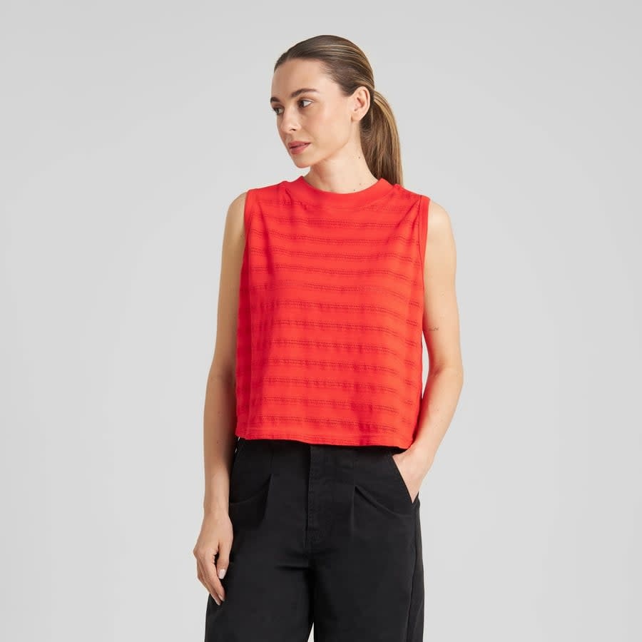 Dedicated Dedicated, Namsos Lace, grenadine red, XS