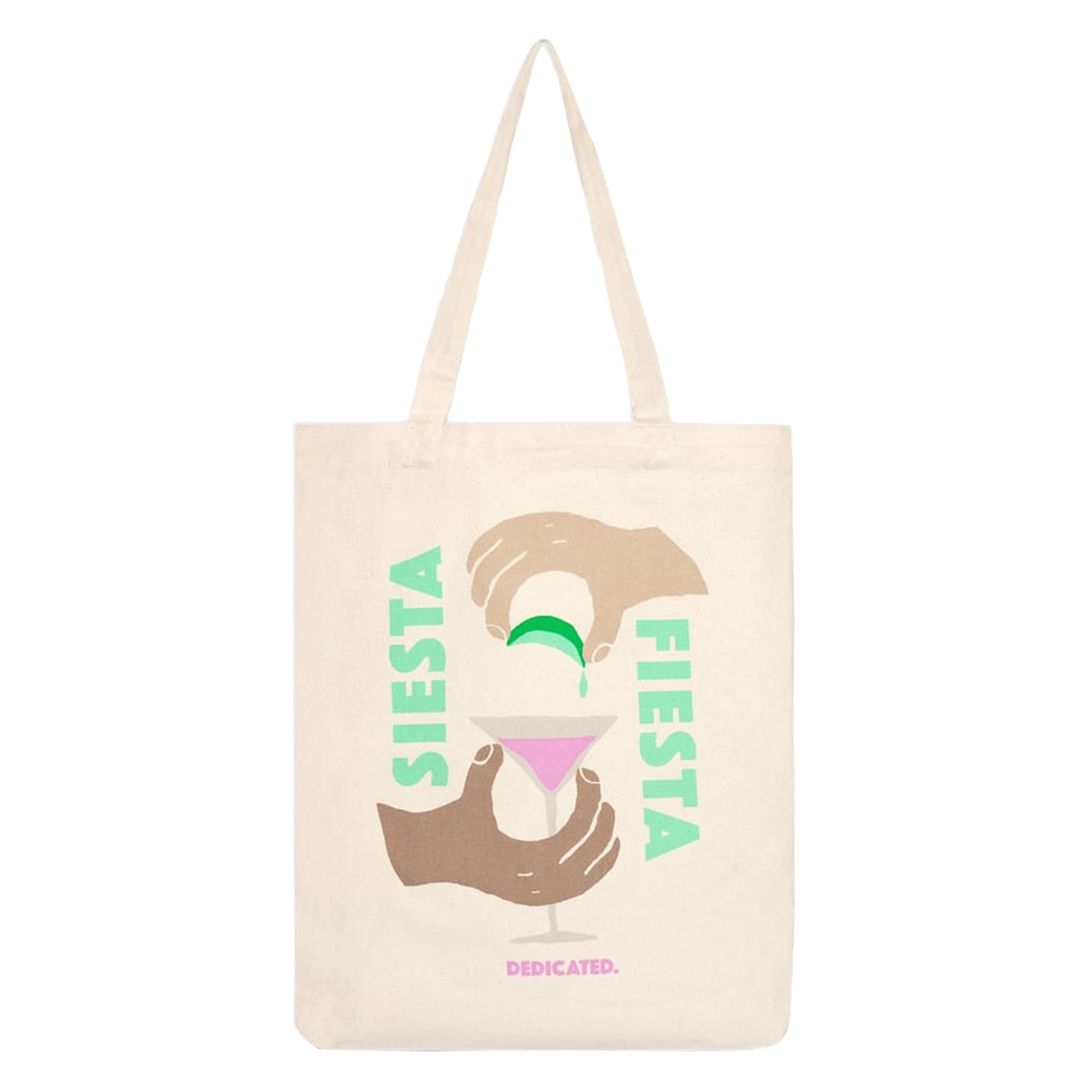 Dedicated Dedicated, Tote Bag Torekov Siesta Fiesta, off-white