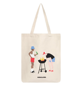 Dedicated Dedicated, Tote Bag Torekov BBQ, off-white