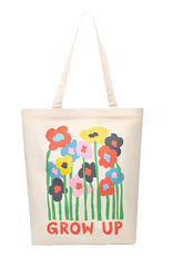 Dedicated Dedicated, Totebag Torekov Grow Up, off-white