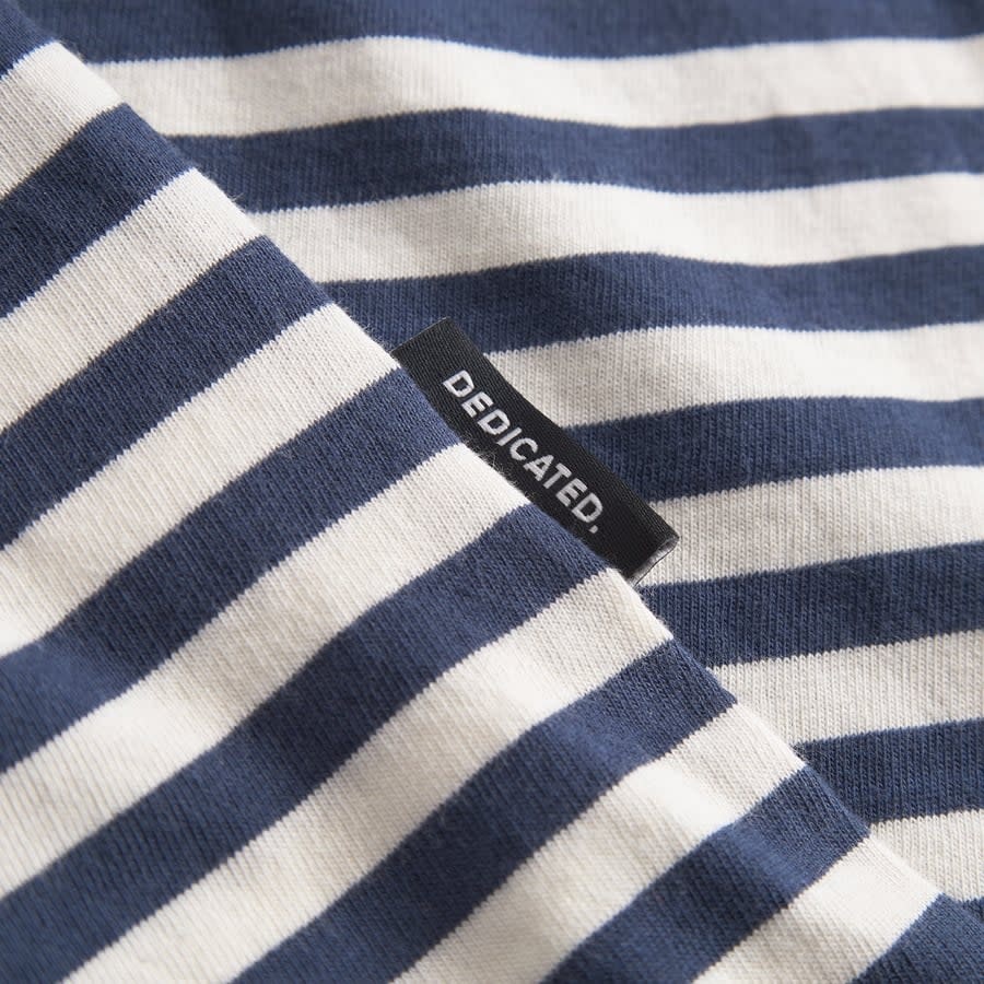 Dedicated Dedicated, Stockholm Stripes, insignia blue, XL