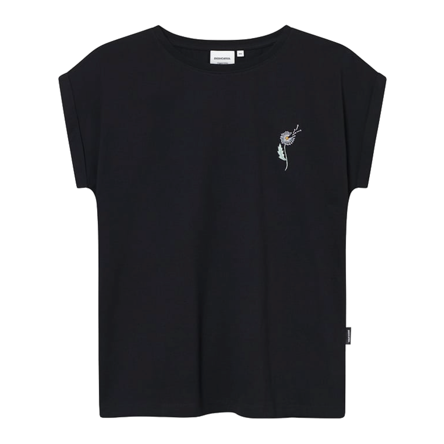 Dedicated Dedicated, Visby Dandelion EMB, black, L