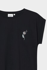 Dedicated Dedicated, Visby Dandelion EMB, black, M