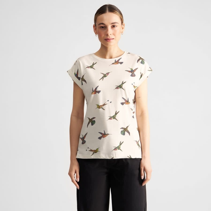 Dedicated Dedicated, Visby Hummingbirds, off-white, L