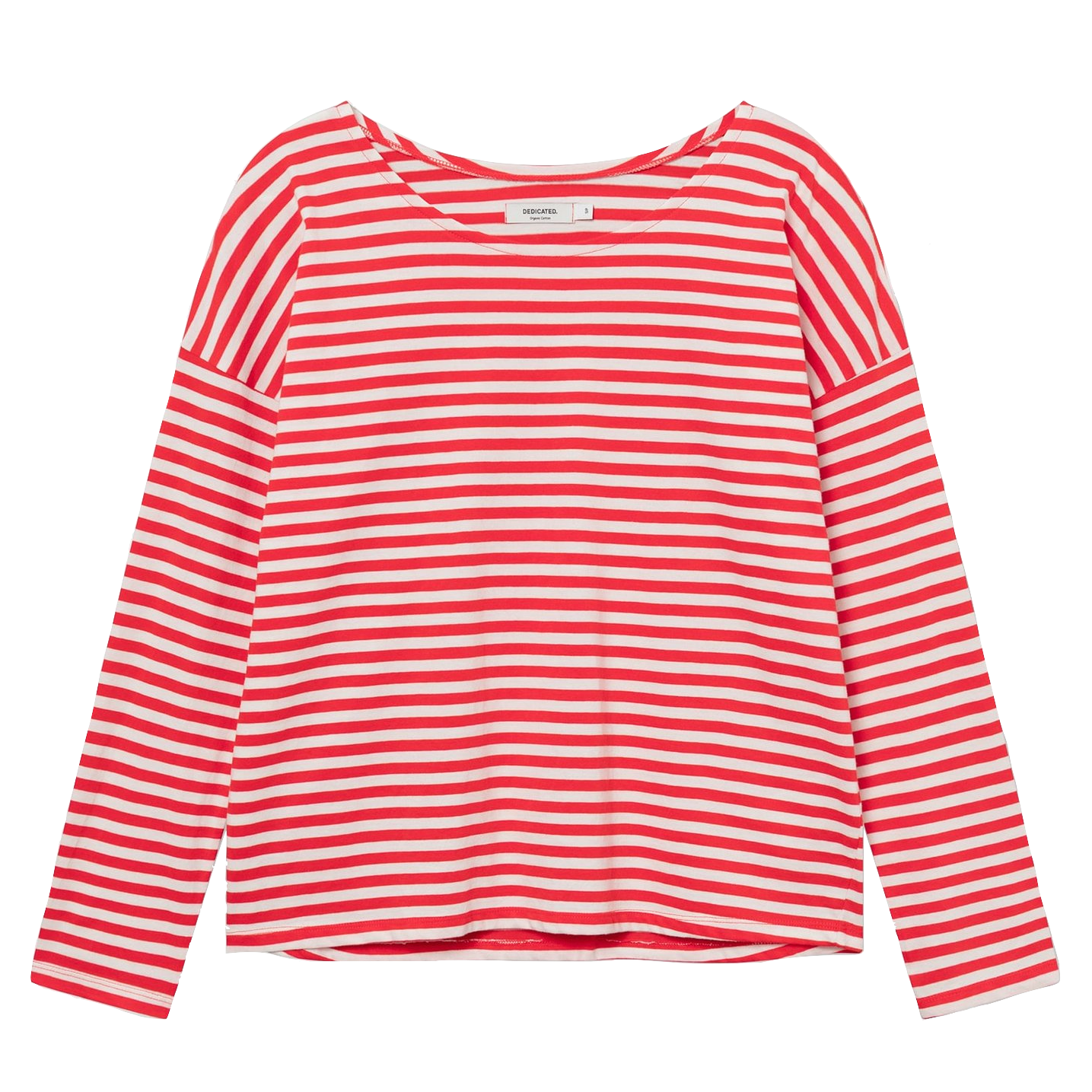 Dedicated Dedicated, Humledal Stripes, grenadine red, S