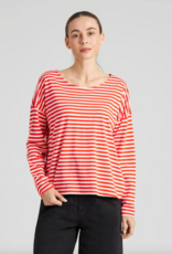 Dedicated Dedicated, Humledal Stripes, grenadine red, S