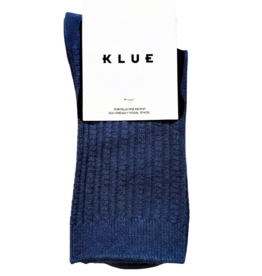 KLUE KLUE, Fine Pointelle, navy, 36-40