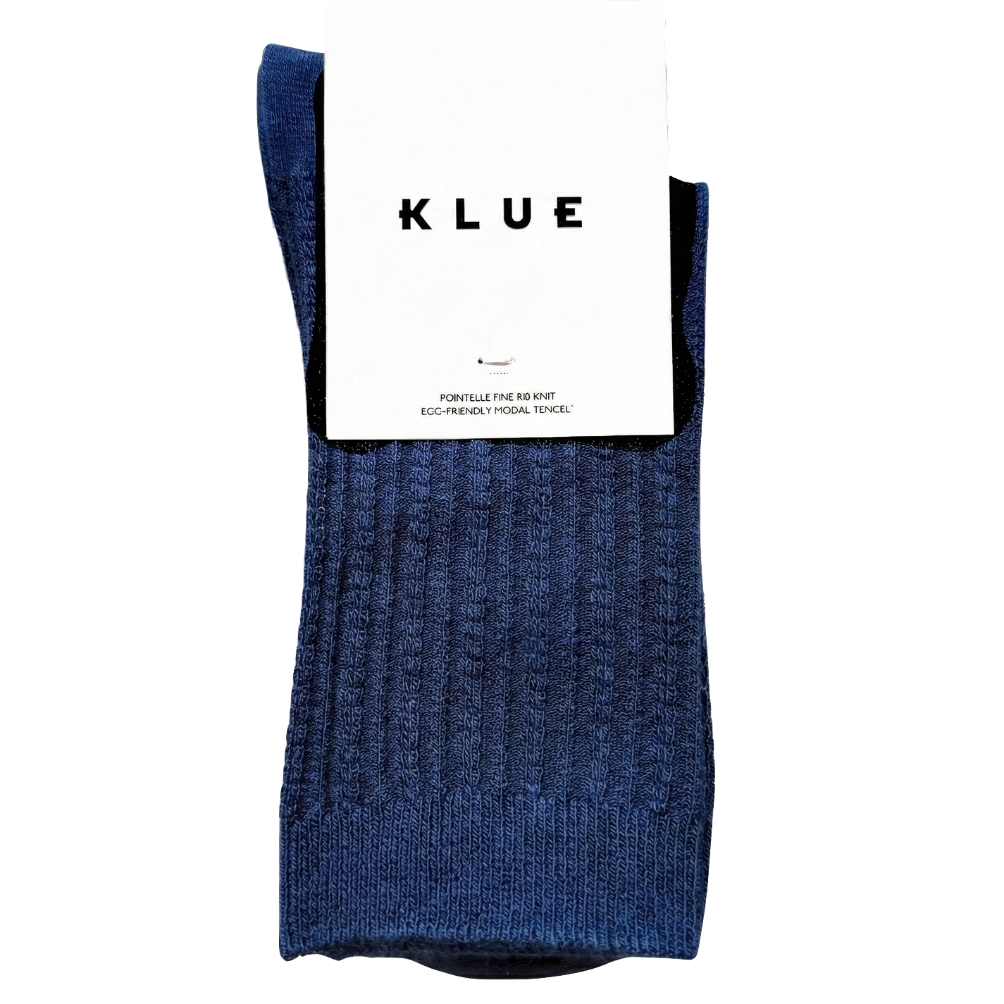 KLUE KLUE, Fine Pointelle, navy, 36-40