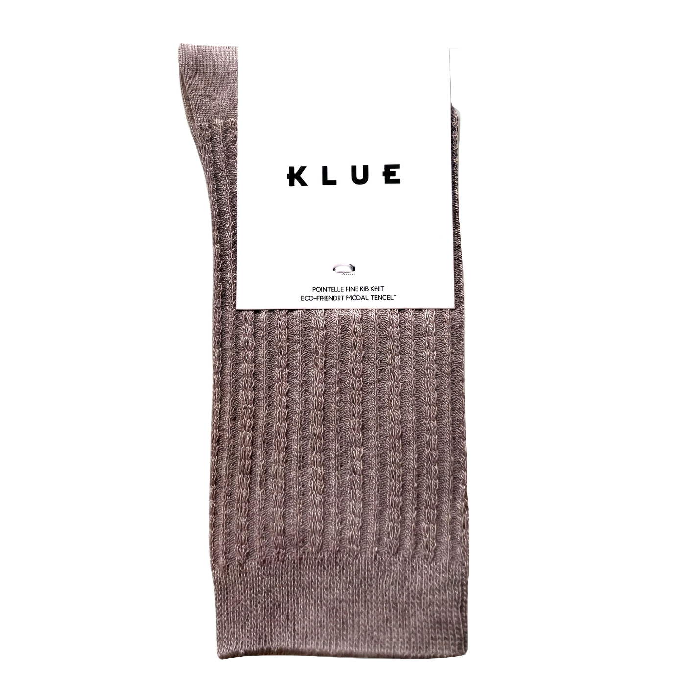 KLUE KLUE, Fine Pointelle, moka, 36-40