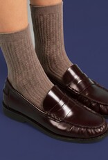 KLUE KLUE, Fine Pointelle, moka, 36-40