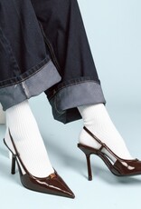 KLUE KLUE, Organic Fine Stripes, white, 41-46