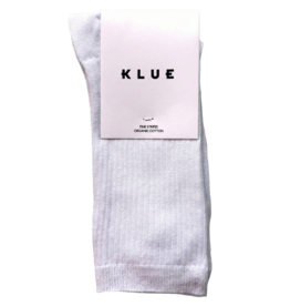 KLUE KLUE, Organic Fine Stripes, white, 36-40