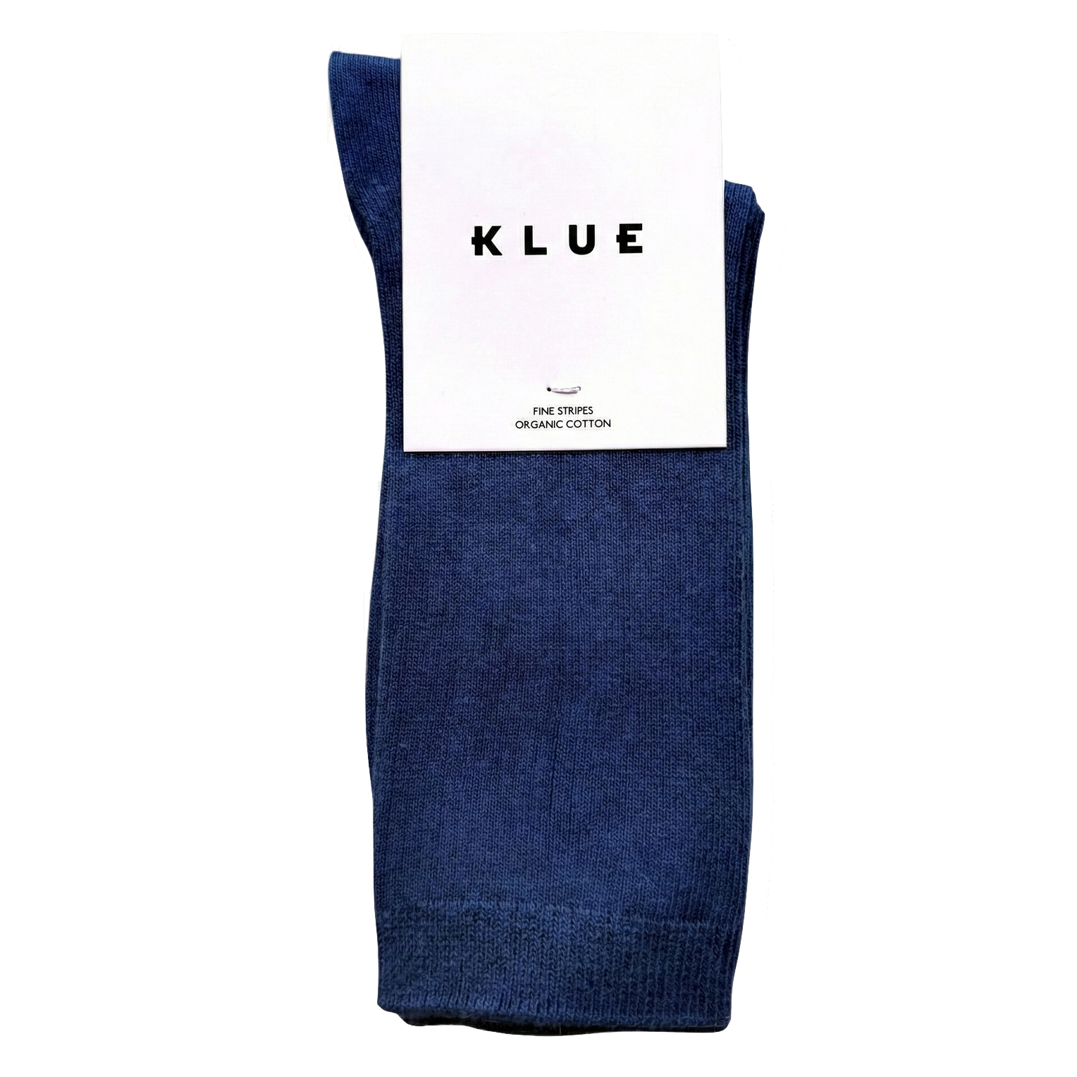 KLUE KLUE, Organic Fine Stripes, navy, 41-46