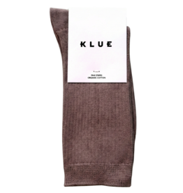 KLUE KLUE, Organic Fine Stripes, moka, 36-40