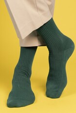 KLUE KLUE, Organic Fine Stripes, dark green, 41-46