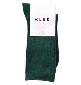 KLUE KLUE, Organic Fine Stripes, dark green, 36-40