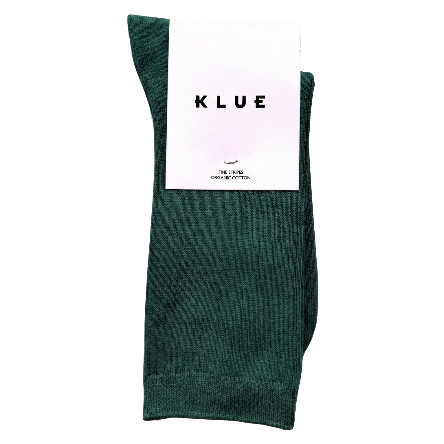 KLUE KLUE, Organic Fine Stripes, dark green, 36-40