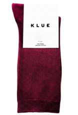 KLUE KLUE, Organic Fine Stripes, burgundy, 36-40