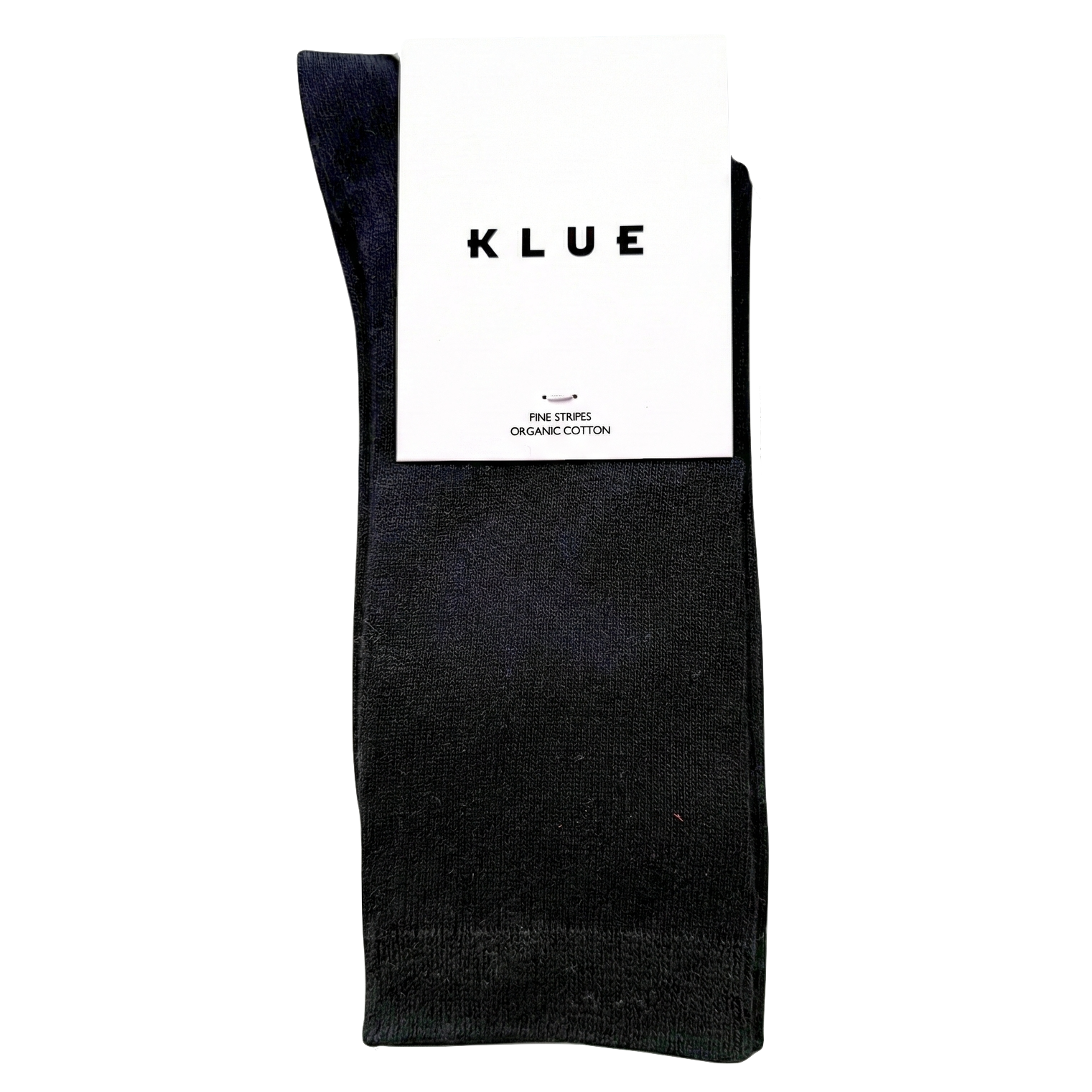 KLUE KLUE, Organic Fine Stripes, black, 41-46