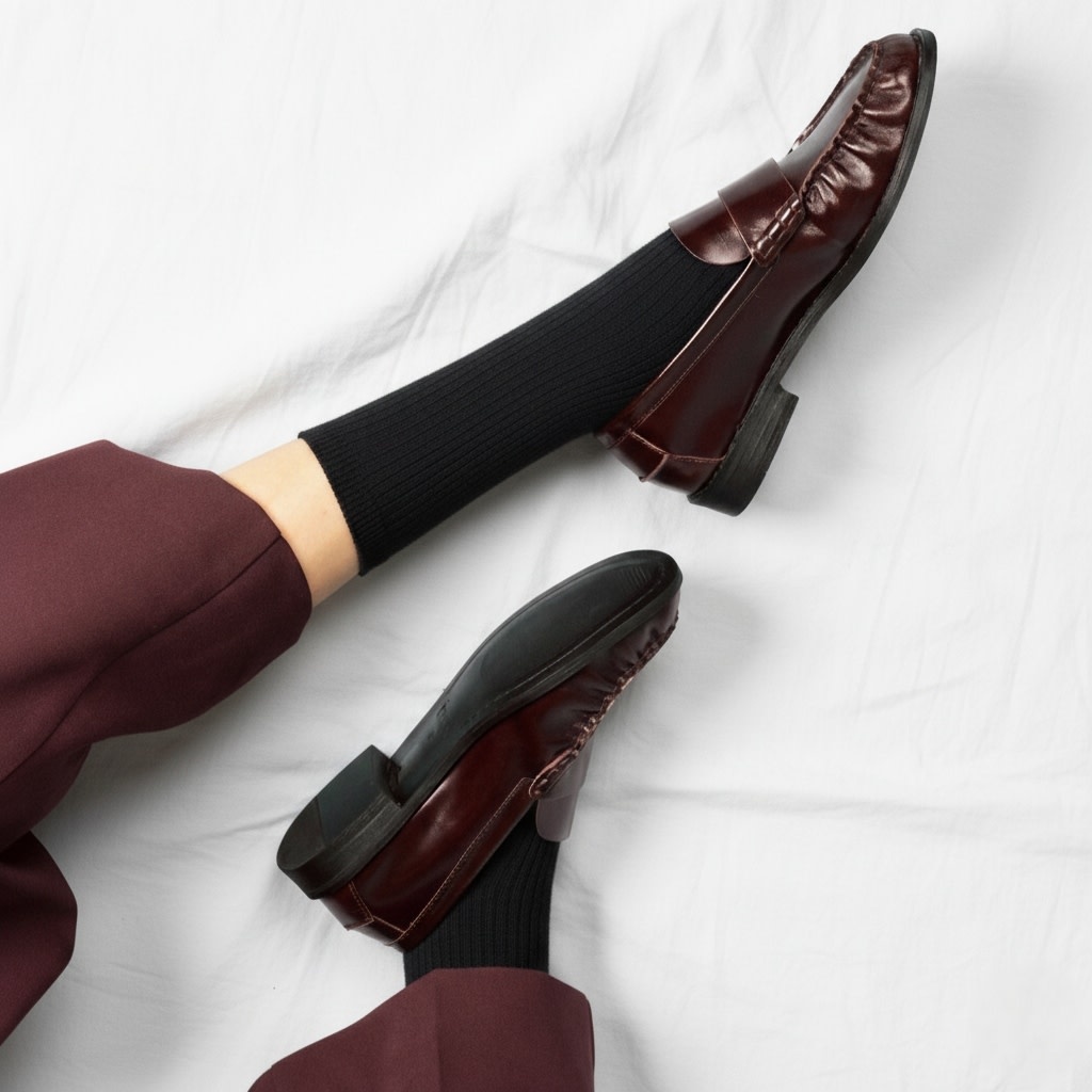 KLUE KLUE, Organic Fine Stripes, black, 36-40