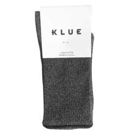 KLUE KLUE, Glitter Lurex Socks, grey, 36-40