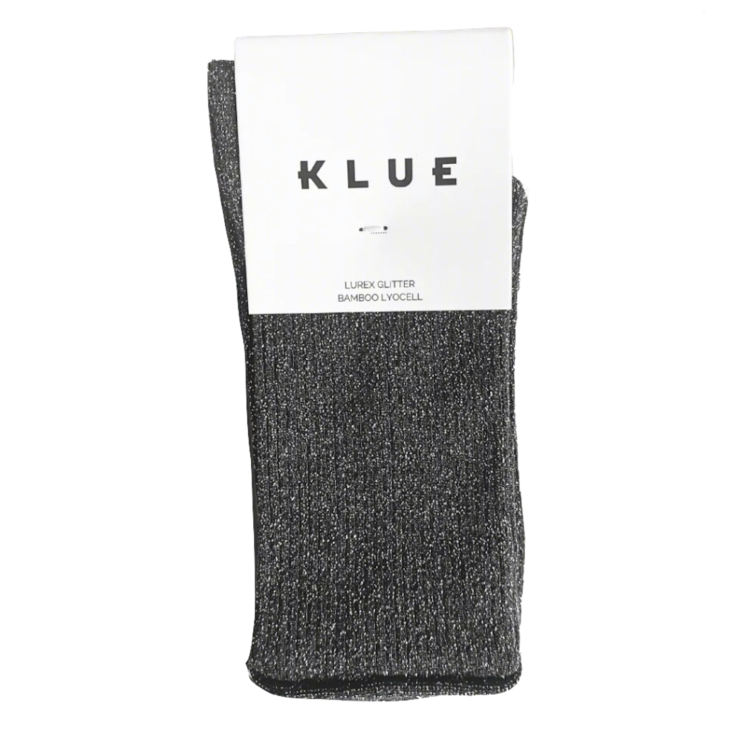 KLUE KLUE, Glitter Lurex Socks, grey, 36-40