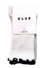 KLUE KLUE, Organic Socks w/ Ruffles, black, 36-40