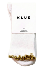 KLUE KLUE, Organic Socks w/ Ruffles, gold, 36-40