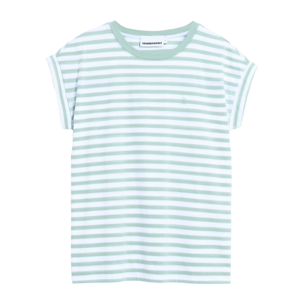 Armedangels Armedangels, Idaara Stripes, white-foam, S