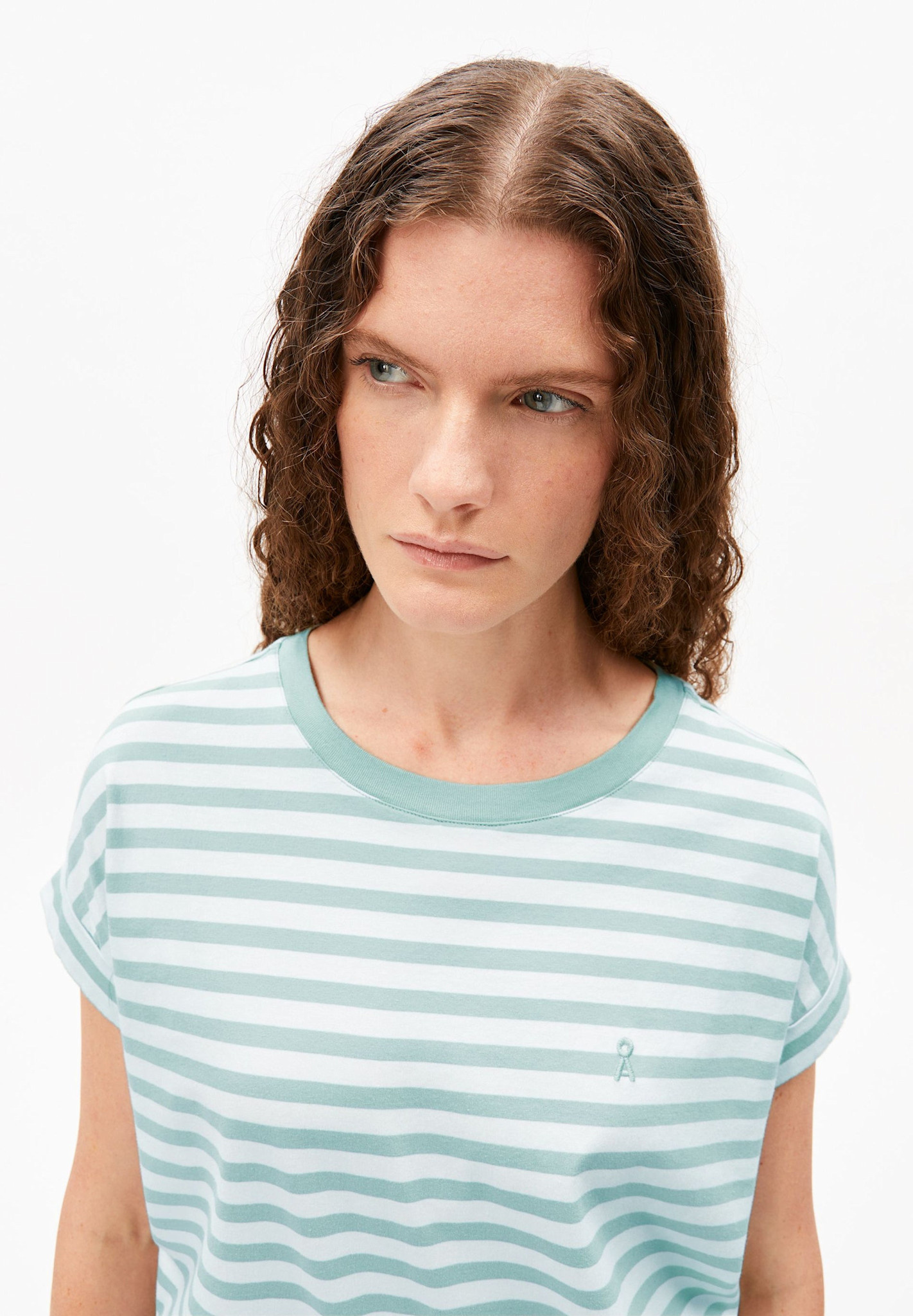 Armedangels Armedangels, Idaara Stripes, white-foam, S