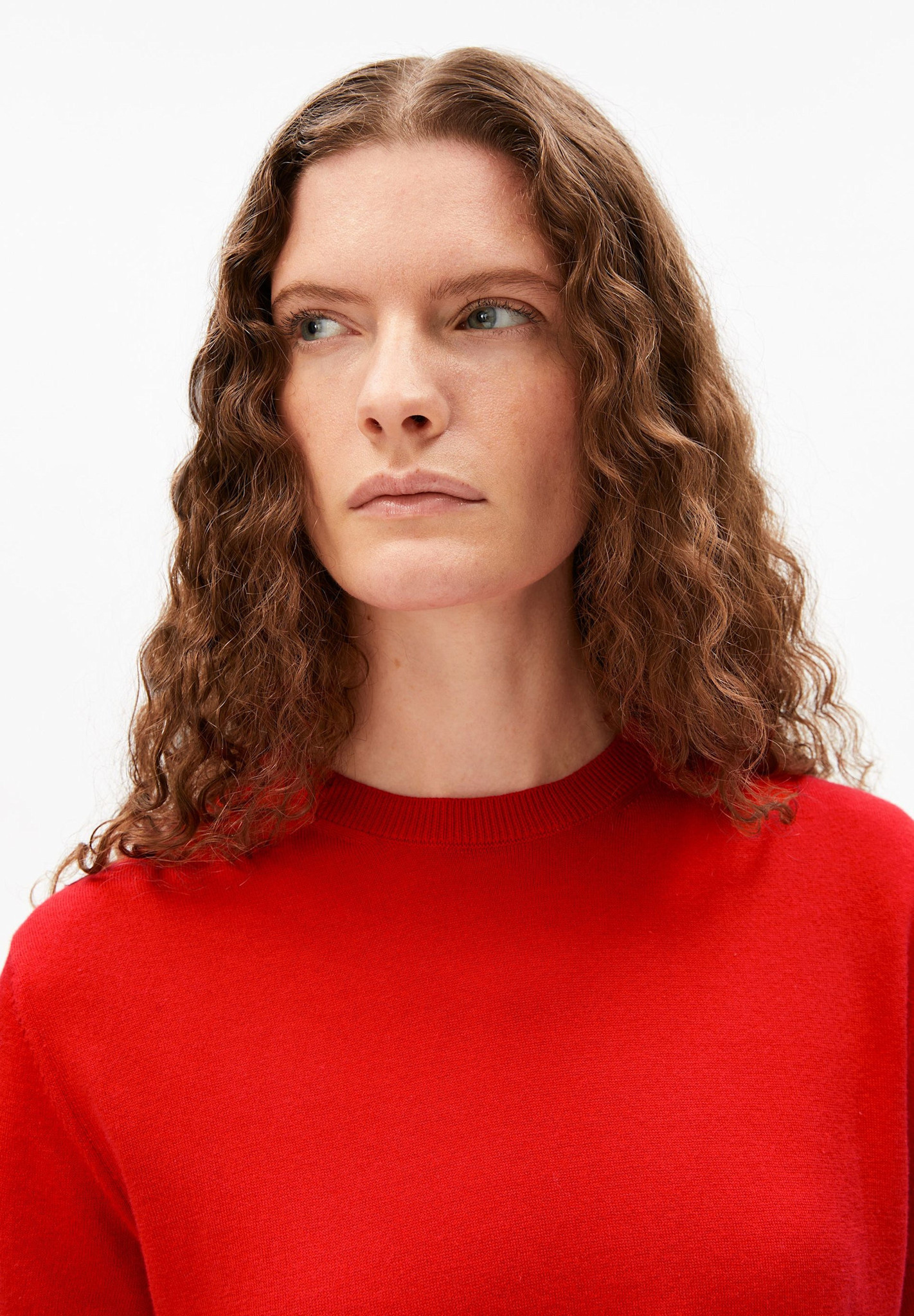 Armedangels Armedangels, Fine Knit Sweater SS, mars red, S