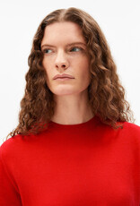 Armedangels Armedangels, Fine Knit Sweater SS, mars red, XS