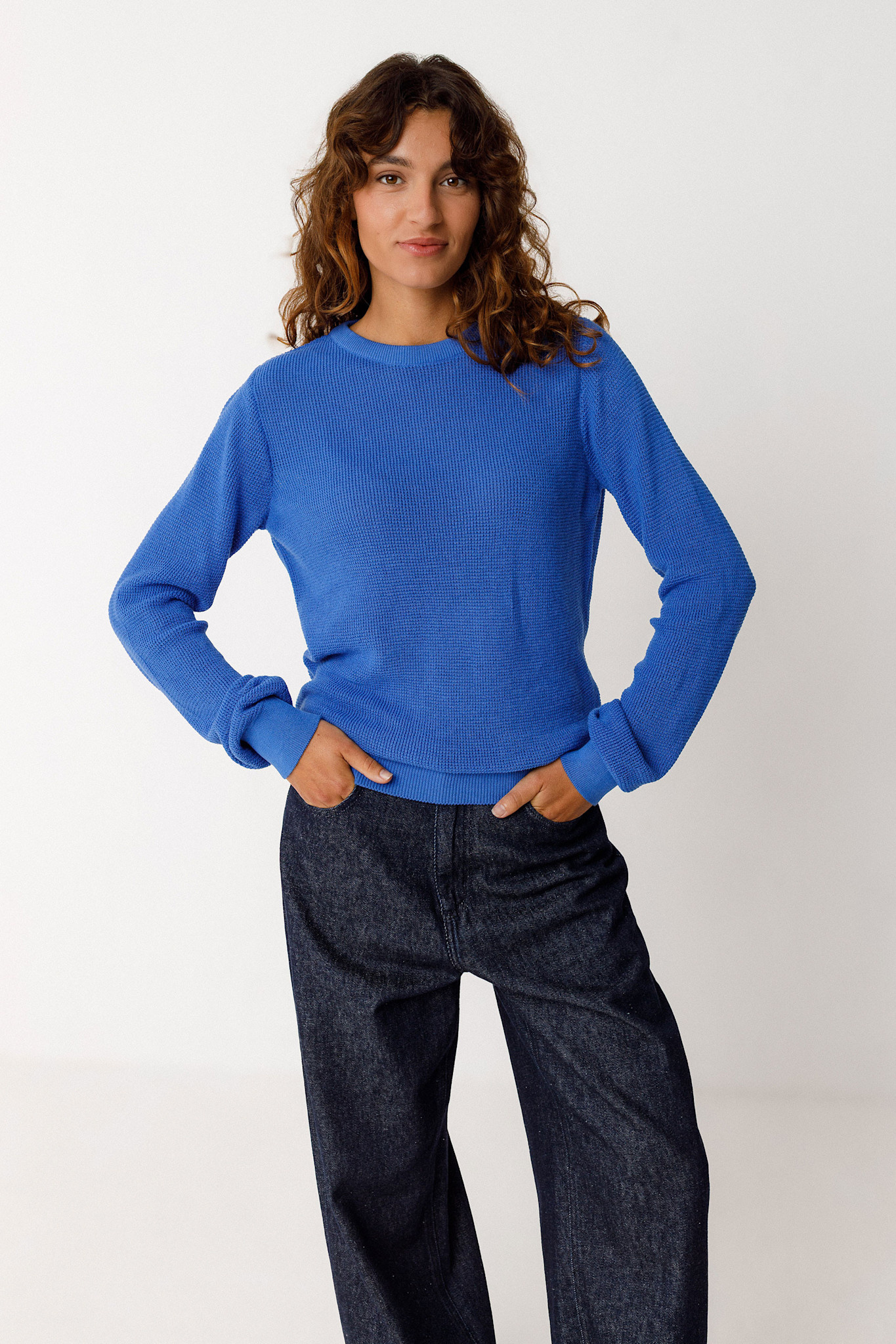 Skunkfunk Skfk, Iradi Sweater, blue, M (40)