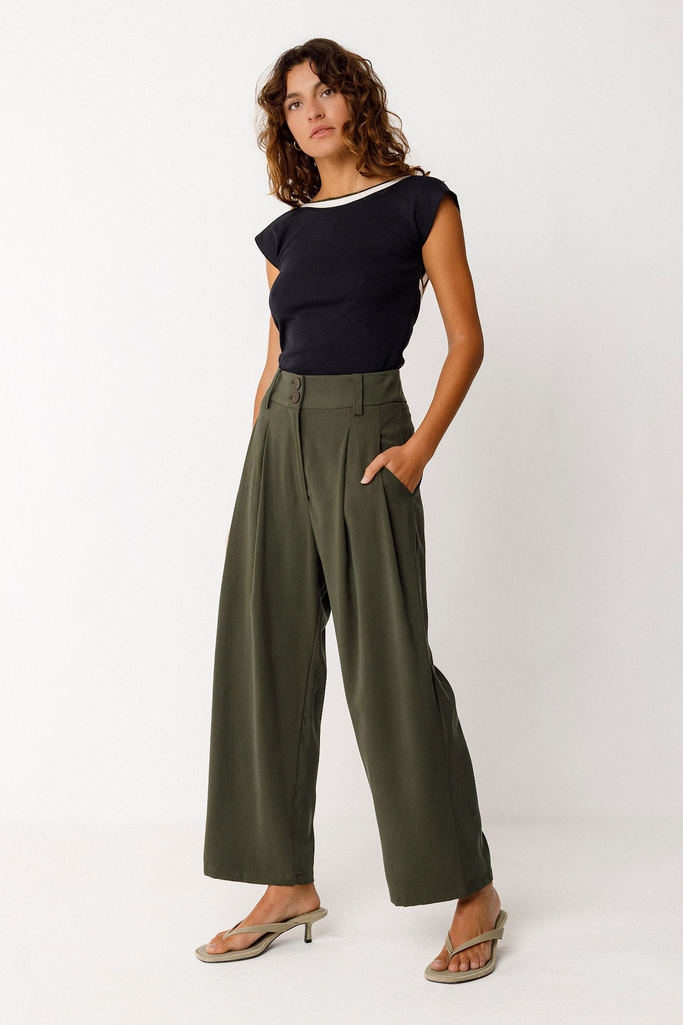 Skunkfunk Skfk, Esti Trouser, bottle green, M (40)