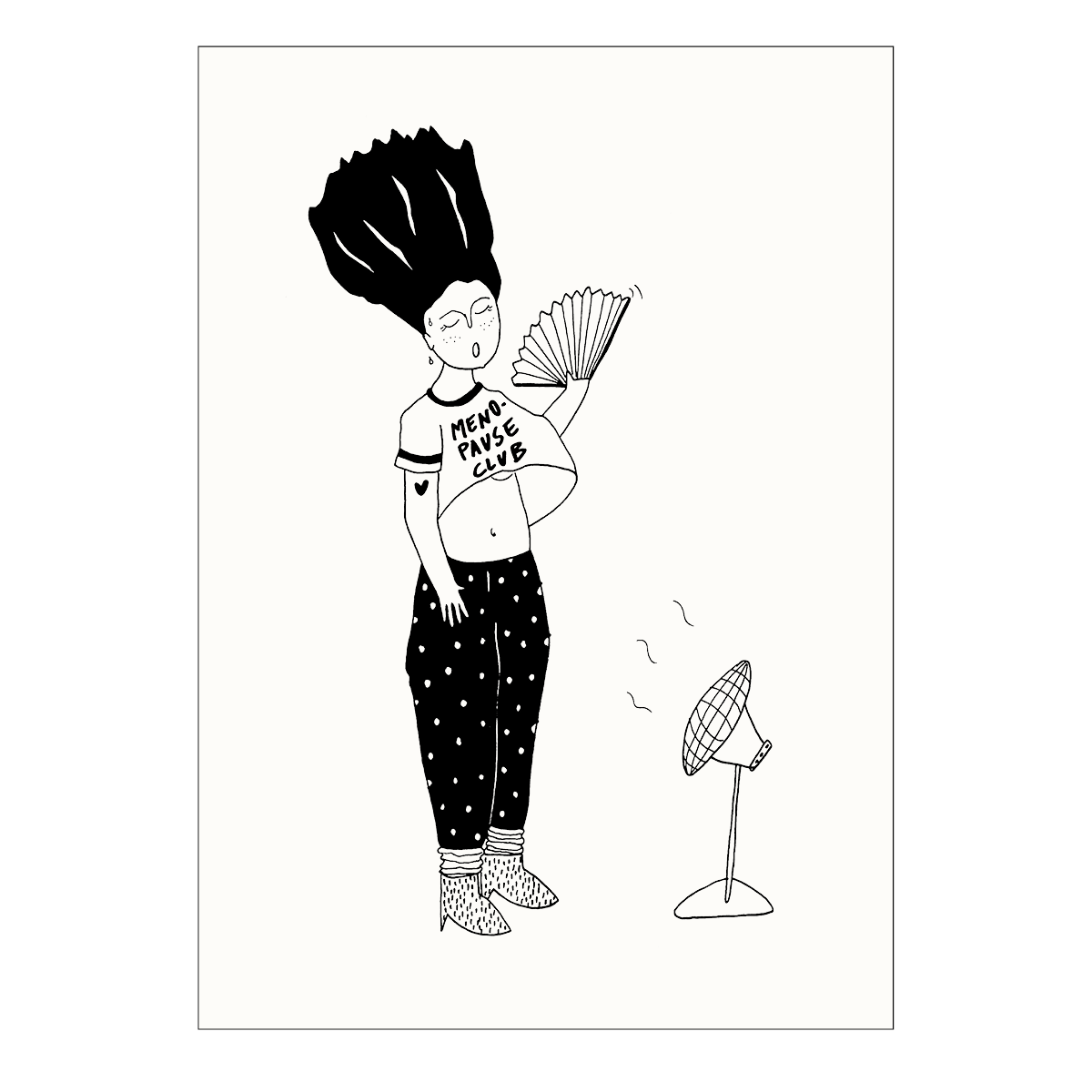 helen b helen b, Postkarte, menopause club