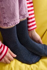 KLUE KLUE, Glitter Lurex Socks,  blue, 36-40