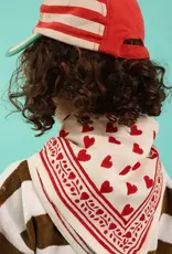 Maison Augustin, Baby Child Scarf Love, cherry